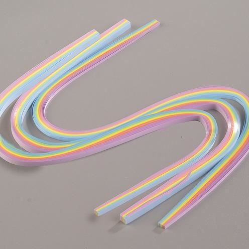 Set de 300 bandelettes de papier pour Quiling, ...