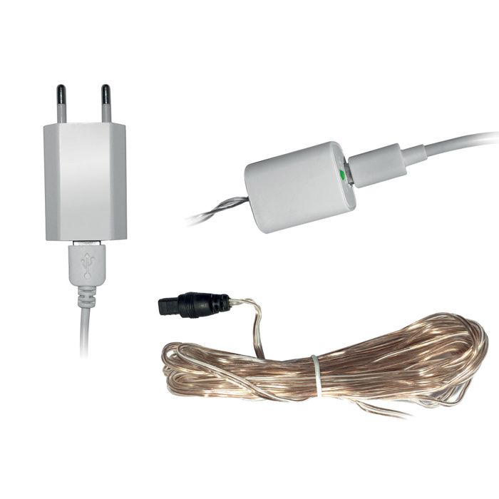 Adaptateur secteur pour voile d'ombrage Led