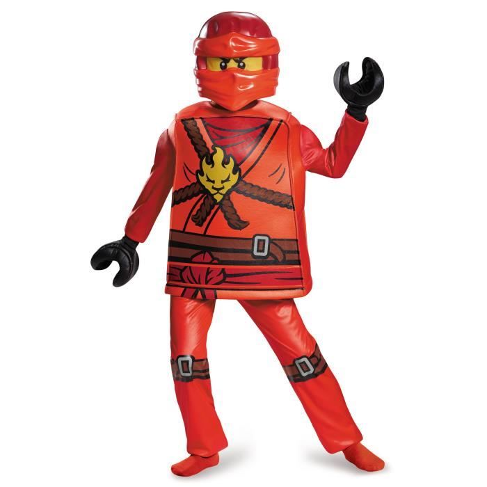 Déguisement deluxe Kai Ninjago LEGO enfant