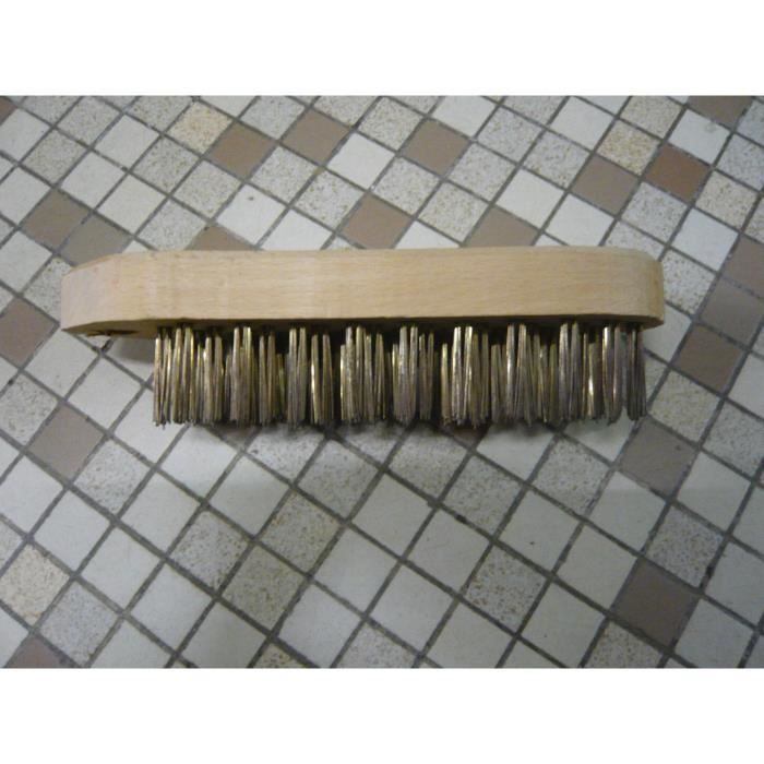 Brosse violon laiton 5 rangs
