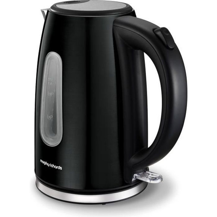 Bouilloire sans fil 1.7l 2200w noir - M102776EE - MORPHY RICHARDS