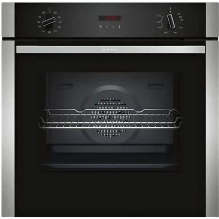 Four électrique encastrable Catalyse Chaleur pulsée - NEFF B1ACD5AN0 - Inox - 71 L - Classe A 67,500000