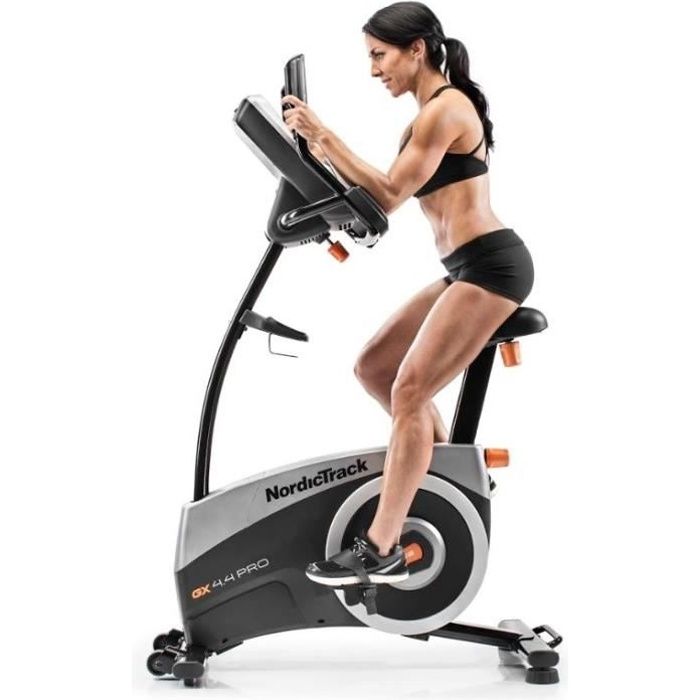 NORDICTRACK Vélo d'appartement GX 4.4 Pro Connecté iFIT / 25 Niveaux de résistance / Écran 5\