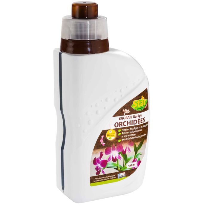Engrais orchidées - liquide - 500 mL