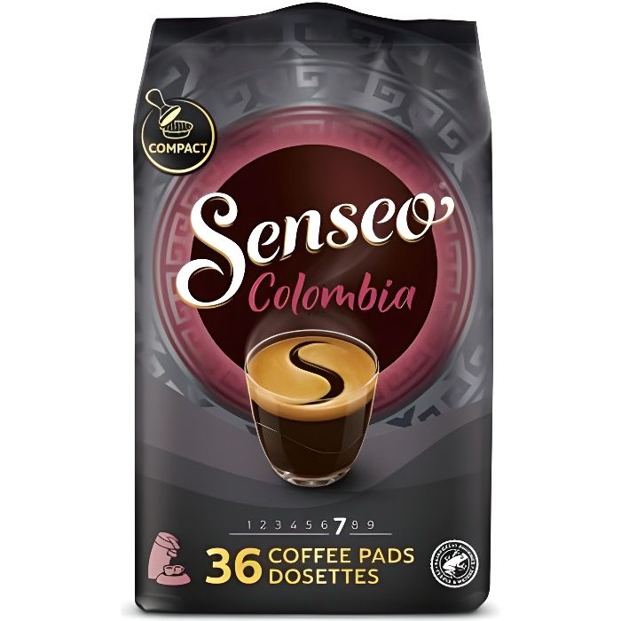 Café dosettes Colombia Senseo x36 - 250g