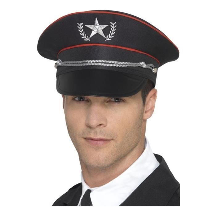 Casquette de Pilote d´Avion Noir