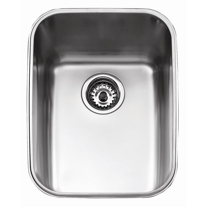 TEKA Cuve BE sous plan 1 bac Inox Lisse