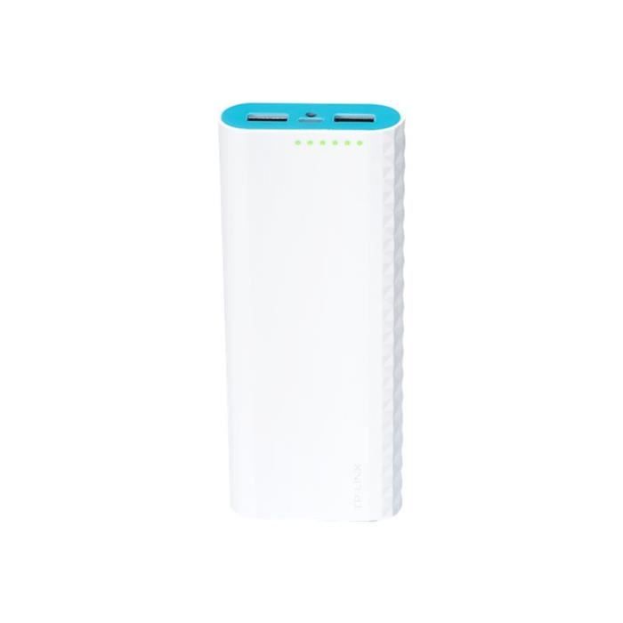 TP-Link Ally Series TL-PB15600 Banque d'alimentation 15600 mAh 3 A 2 connecteurs de sortie (USB (alimentation uniquement)) sur…