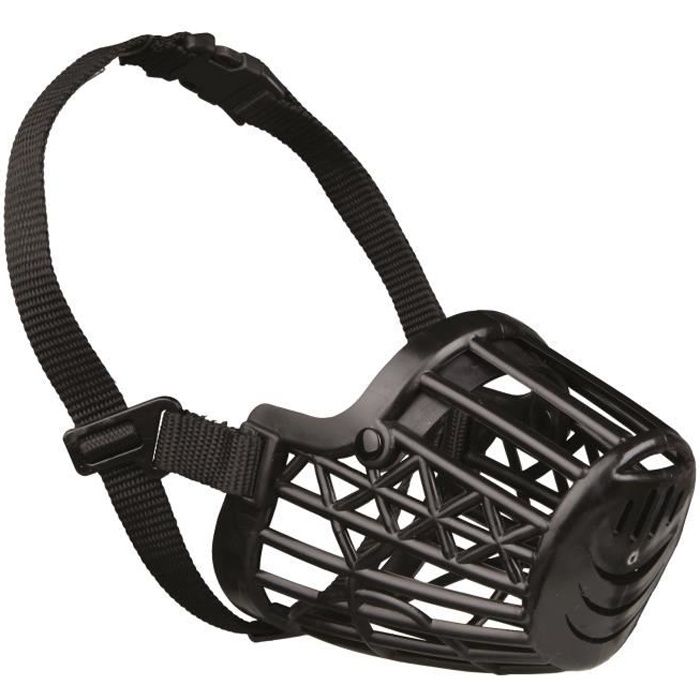 TRIXIE Muselière plastique 26cm - Taille L - Pour chien