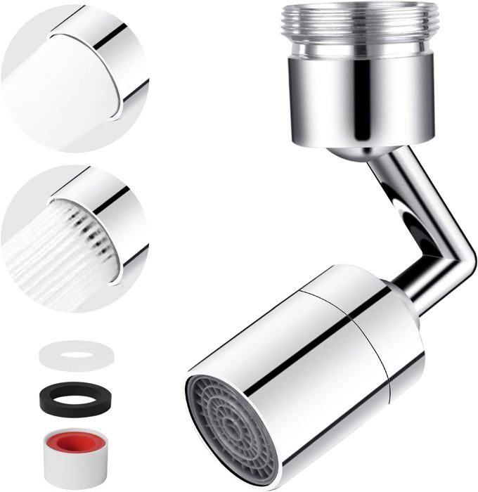 4 Adaptateurs Robinet M22 Mâle Vers M22 Mâle Avec Joints - Laiton, Pour Aérateur D'évier, Tuyau D'arrosage, Filtre à Eau