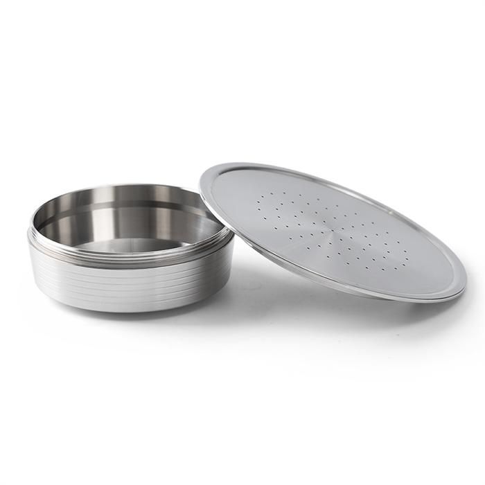 Icafilas-Capsules De Café Réutilisables Pour Machine Philips Senseo, Dosette De Filtre à Café Aste En Acier Inoxydable  15 - 1