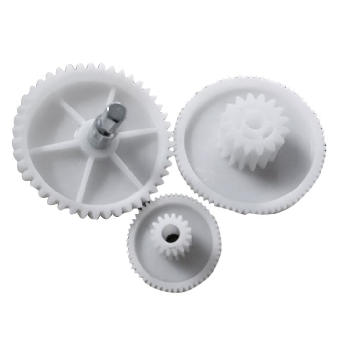 Kit De 64 Types D’engrenages En Plastique – Poulies, Vis Sans Fin, Couronnes Pour Modélisme DIY Et Robotique