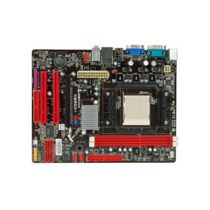 Carte mère Biostar N68S3+ MCP68S AM3 2xDDR3 8GB Micro ATX - Biostar