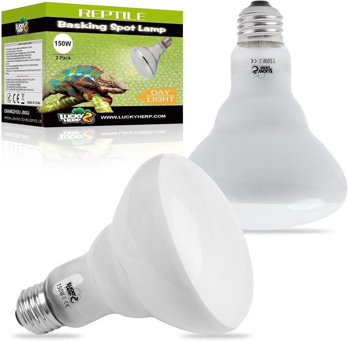 Comparer les prix de Lot de 2 lampes chauffantes pour terrarium-150 W-Pour tortues,poules,chiens,reptiles-Culot E27