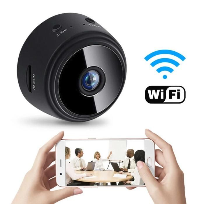 Caméra Sécurité Ampoule E27 WiFi - 1080p, Vision Nocturne, Détection Mouvement - Rotation 350° - Compatible Tuya