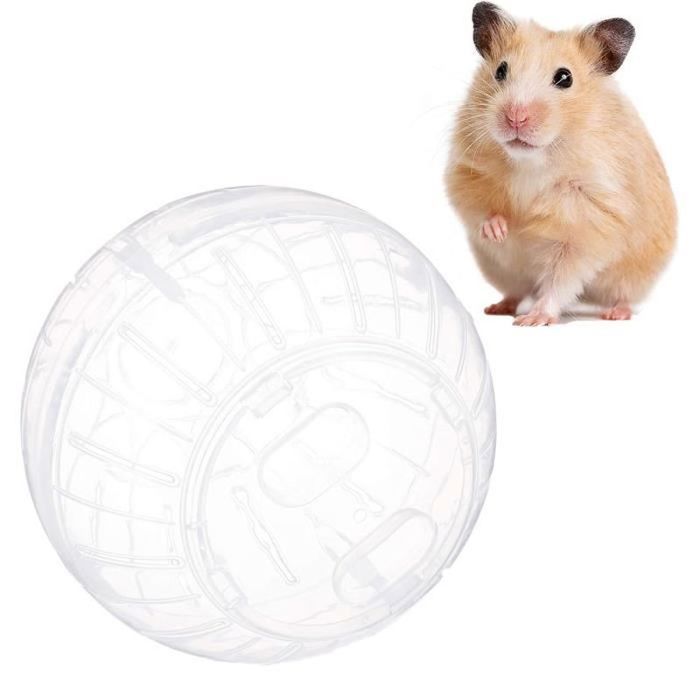 Comparer les prix de Hamster Ball Balle de Course pour Hamsters et Souris Exercice Jouet de Rongeur pour Courir Plastique 15cm Transparent