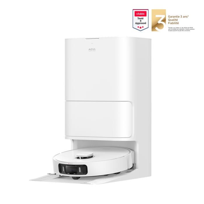 Robot Aspirateur - MOVA - E40 Ultra - 19000Pa - Base Autonome - Autonomie 5200mAh - Mova