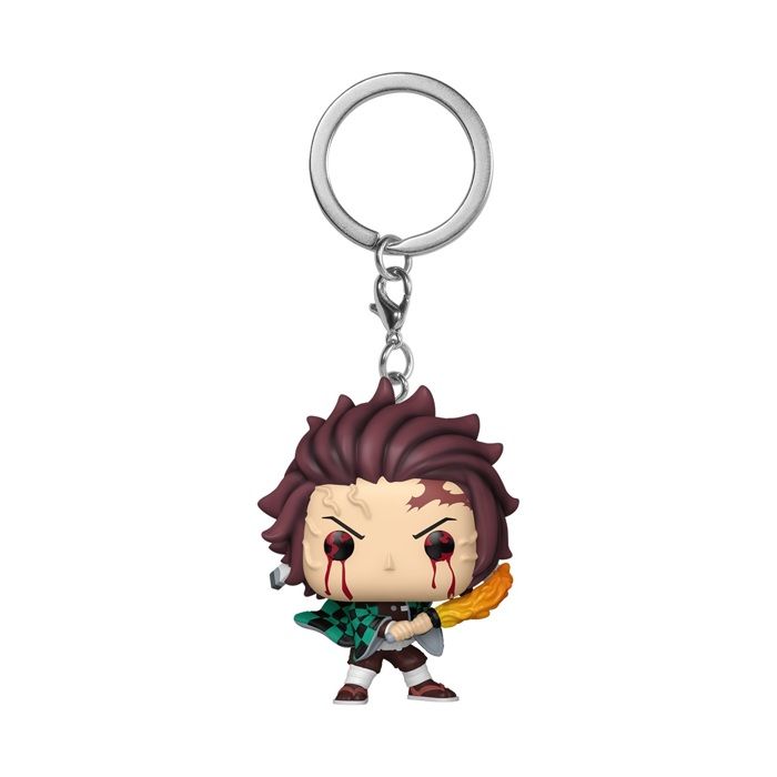 Figurine - FUNKO_POP - Tanjiro Kamado - Pocket Pop! - Multicolore - Kimetsu no Yaiba