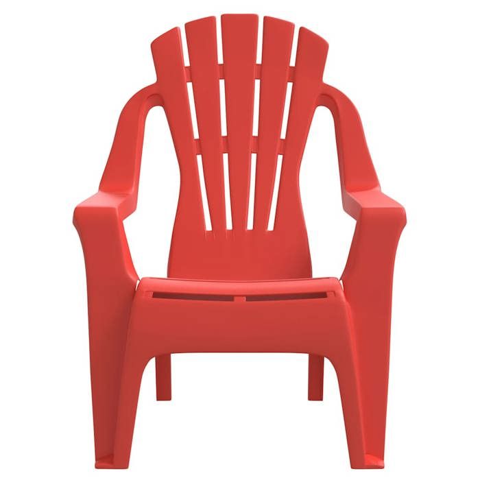 Rouge Meuble dextérieur/Chaise à Manger - SARAZYJ - Chaises de jardin - pour enfants lot de 2 rouge 37x34x44cm PP 37x34x44cm Hot905