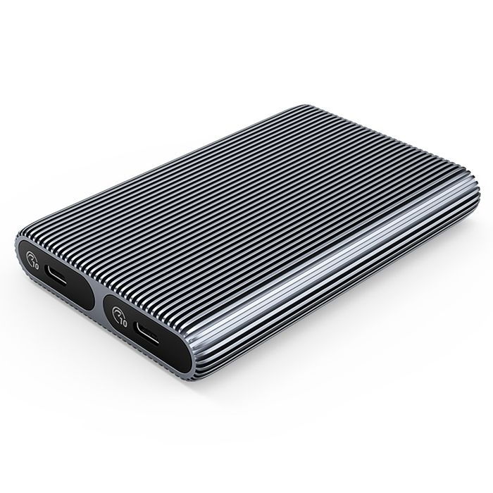 Boîtier double .2 NVMe ORICO AM2C3 2N USB C 3.2 10 Gb/ Alliage aluminium Gestion indépendante 2 disques