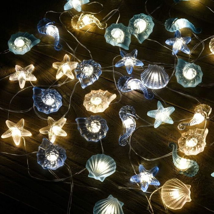 exterieur interieur guirlandes lumineuses led pile guirlande