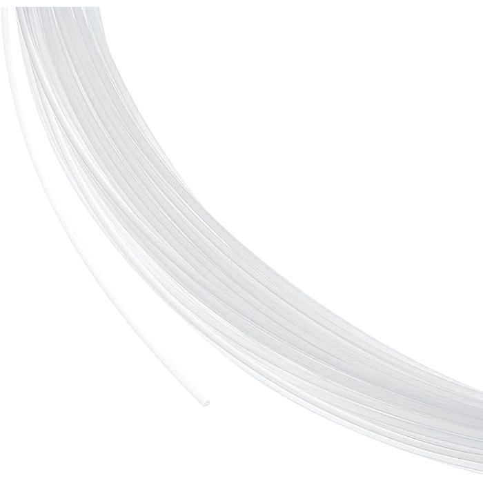 35 mètres de fil de pêche en nylon rond transparent en nylon à mémoire de forme pour pêchebord de Transparent 15 mm