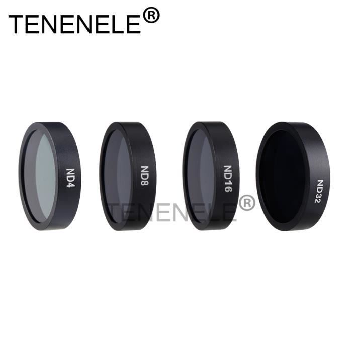 Kit De 3 Filtres ND (ND2, ND4, ND8) 55mm - Filtres à Densité Neutre HD Pour Photo/Vidéo