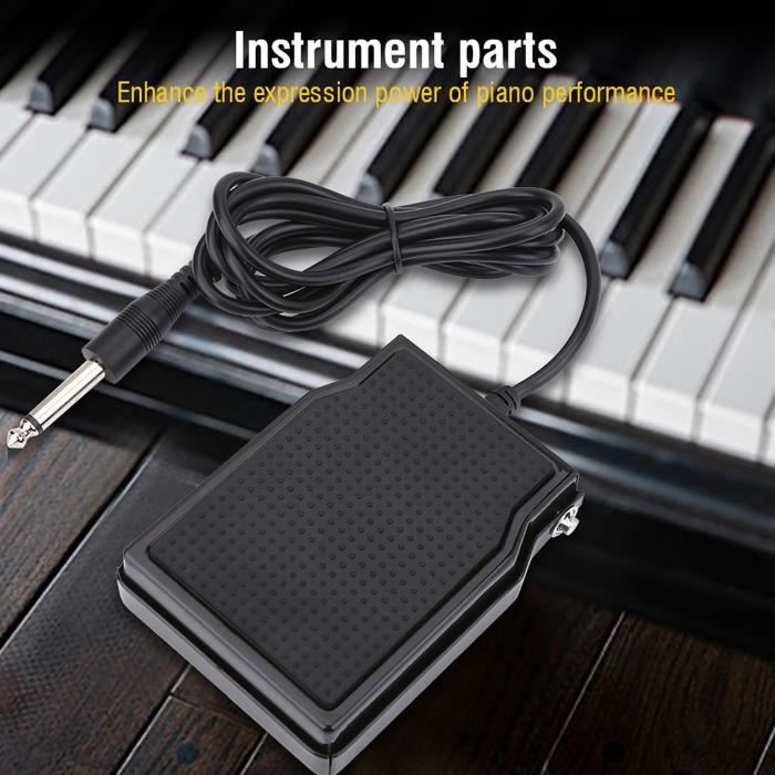Pédale Universelle De Maintien Sustain Pour Piano Et Claviers Électroniques