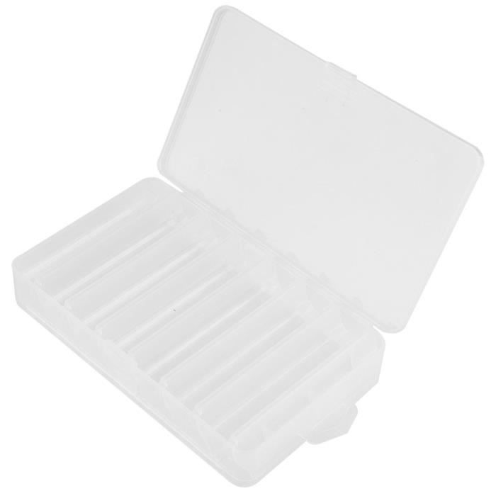 Boîte De Rangement Pour Ligne De Pêche – 6 Emplacements, Transparente Et Pratique