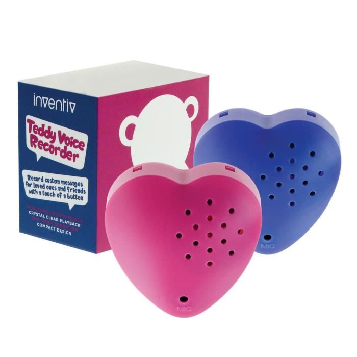 Peluche enregistreur de voix clearance