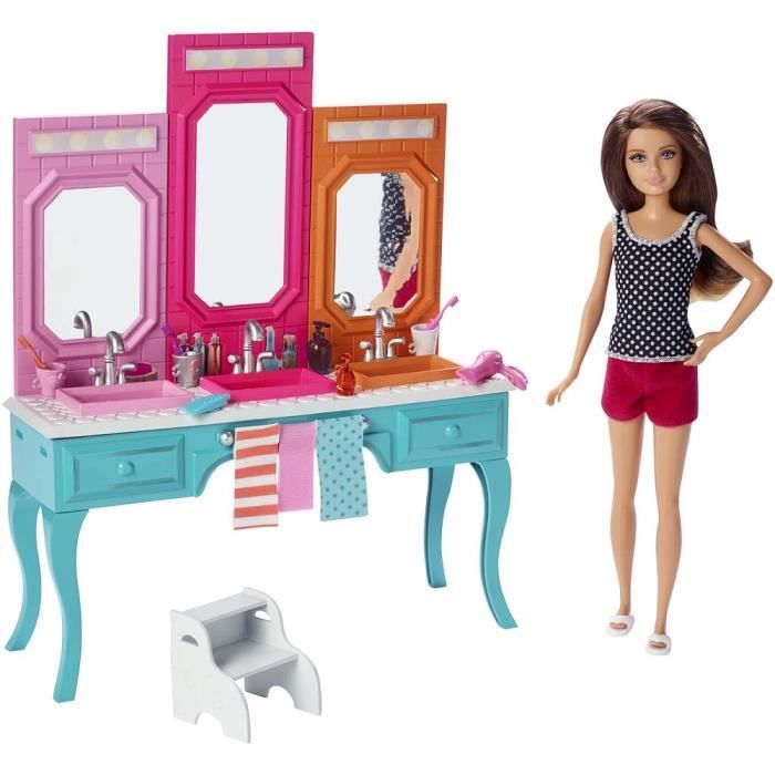 Barbie salle de bain on sale