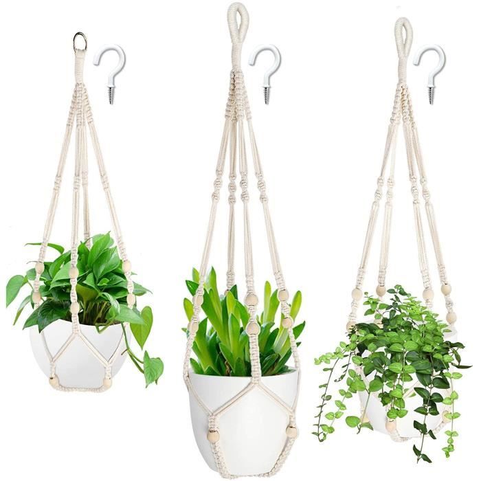 Décoration De Balcon Paniers Suspendus Noués - France