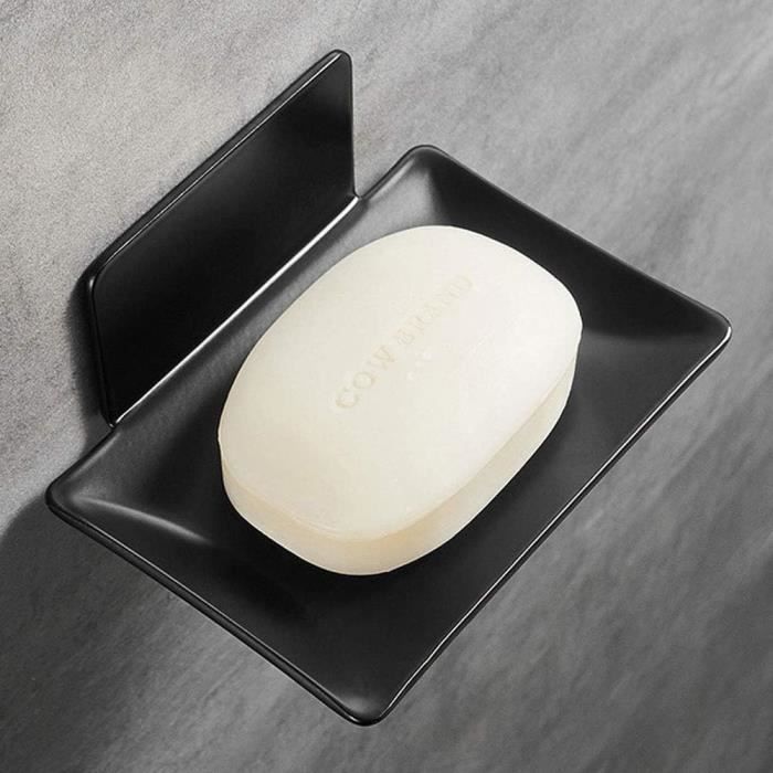 Porte Savon Murale Acier Inoxydable Adhésif Trempé Acier INOX Support