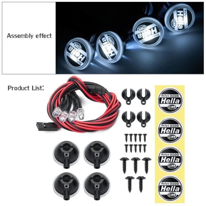 Pack LED TOYOTA PICNIC (_XM1_) 2.2 D (CMX10_) (1997 à 2001) – Pack Complet