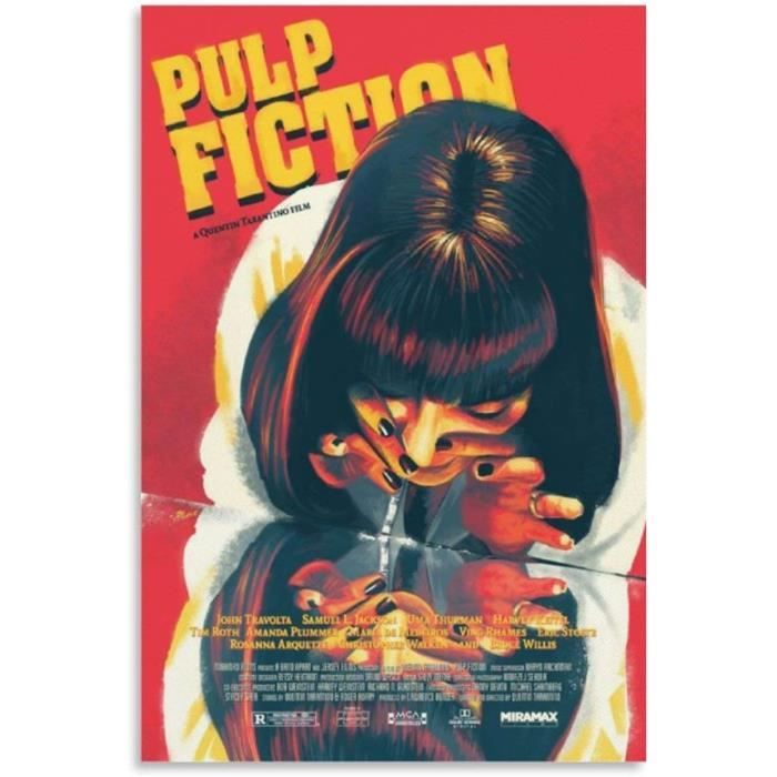 Tableau de la danse dans Pulp Fiction - Peinture cinéma