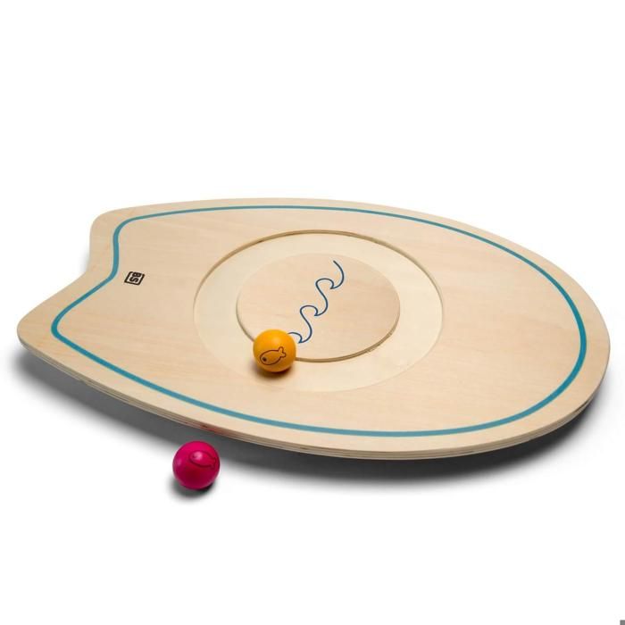 XCMAN Planche D'Équilibre De Surf Avec Rouleau En Bois - Pour Adultes Et Enfants