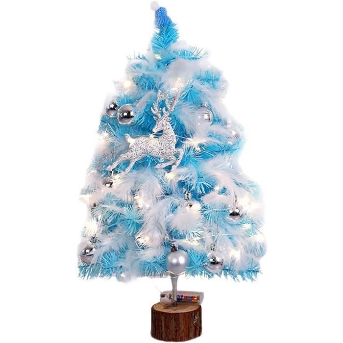 Mini Sapin De Noël Rose De 61 Cm, Petit Sapin De Table Avec Lumières