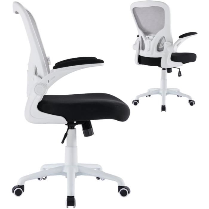 Vinsetto Fauteuil chaise de bureau ergonomique hauteur réglable