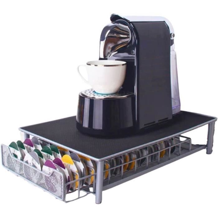 Tour De Rangement Pour Dosettes HOME EQUIPEMENT – Compatible Dolce Gusto, Nespresso, Tassimo