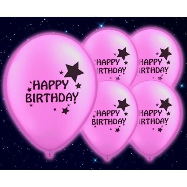 Joyeux Anniversaire Rose Ballon Illoom Lumineux 23cm Paquet De 5 Achat Vente Ballon Decoratif Cdiscount Joyeux Anniversaire Rose Ballon Illoom Lumineux 23cm Paquet De 5 Achat Vente Ballon Decoratif Cdiscount
