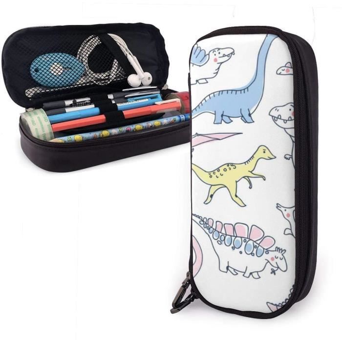 Trousse à Crayons Marrio Dessin Animé - Sac à Crayons Zippé Toile Pour Enfants Et Écoliers