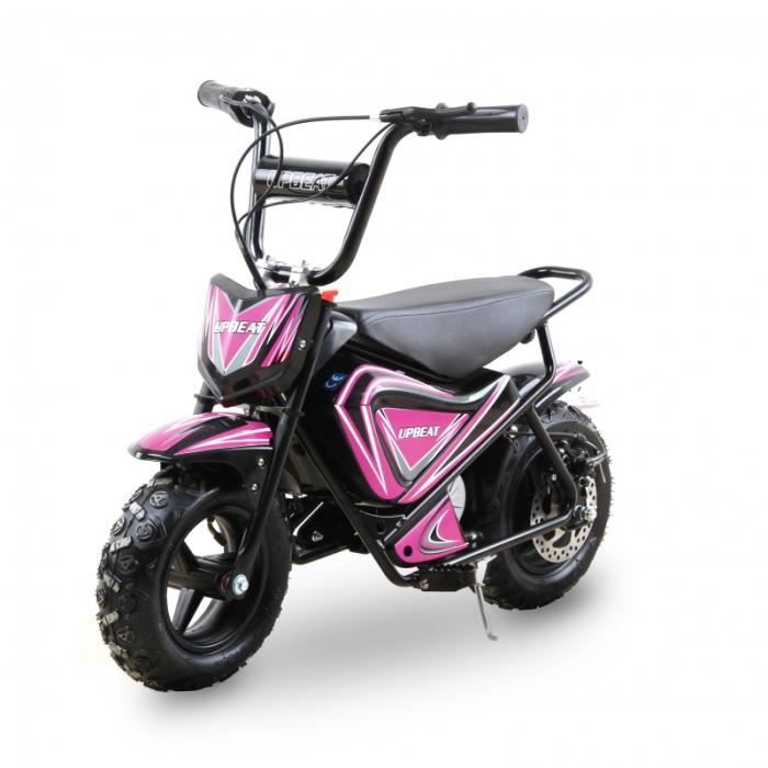 Moto enfant électrique 250W - Rose Dirt bike Pit Mini Moto