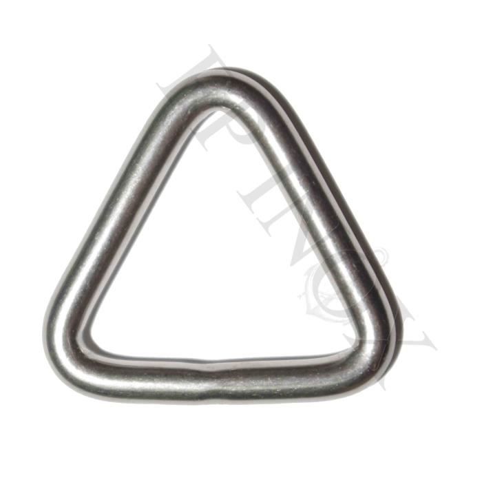 Anneau Triangulaire inox 6mm x 50mm Lot de 10 inox Triangle