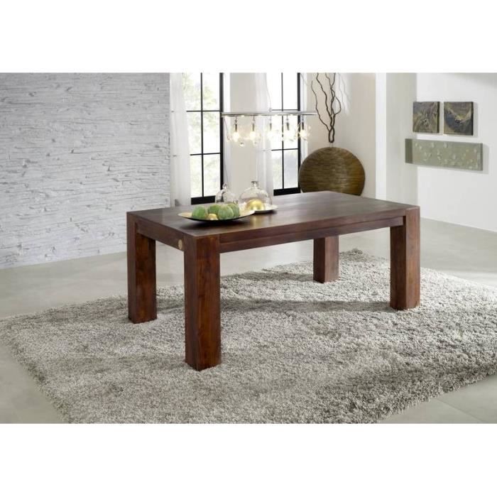 Table A Manger Rectangulaire 140x90cm 4 A 6 Personnes Bois