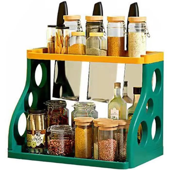 Étagère à épices De Cuisine - N1363 - 2 Niveaux - Rangement En