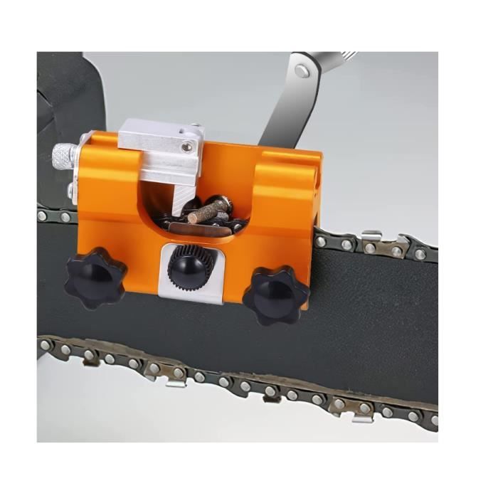 Affûteuse De Chaîne Tronçonneuse Sans Fil Réglable Double Angle 70° - Affûteur Portable Pour Chaînes 30-50 Cm