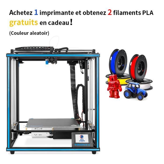 Imprimante 3d Fdm Maison Diy Tronxy X5sa Haute Precision Kit Assemblage Auto Grand D Impression 330 330 400mm Prix Pas Cher Cdiscount