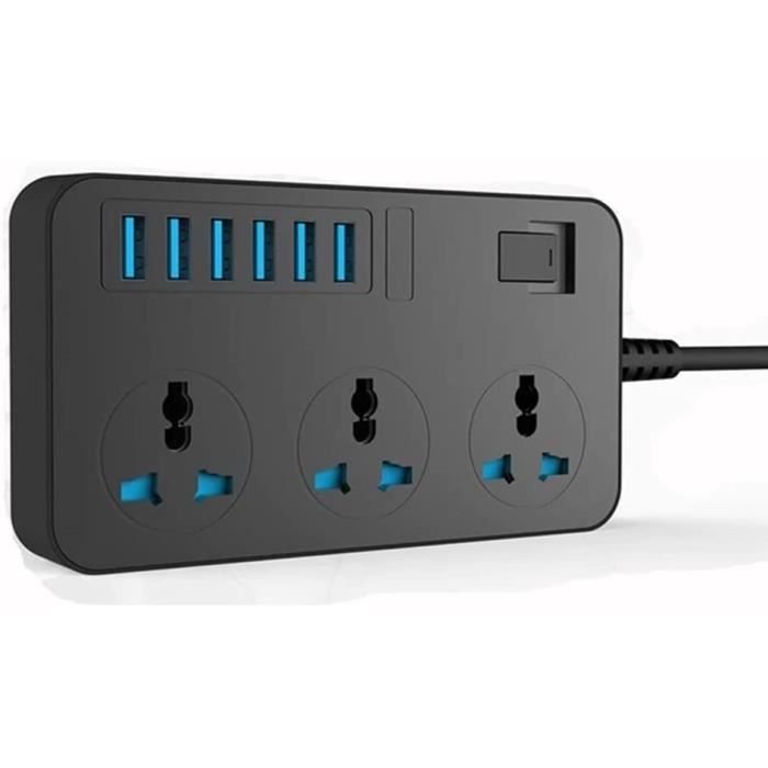 Adaptateur USB Intelligent WiFi 3 Voies - Compatible Tuya, Contrôle à Distance Via App, Pour Maison Connectée
