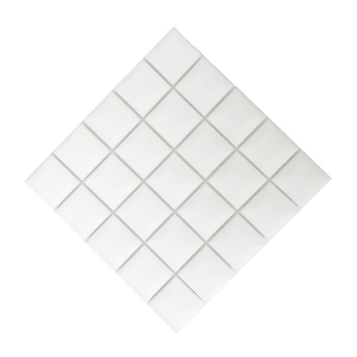 Blanc - Mousse acoustique pour Studio 50x50x5cm, 4 pièces