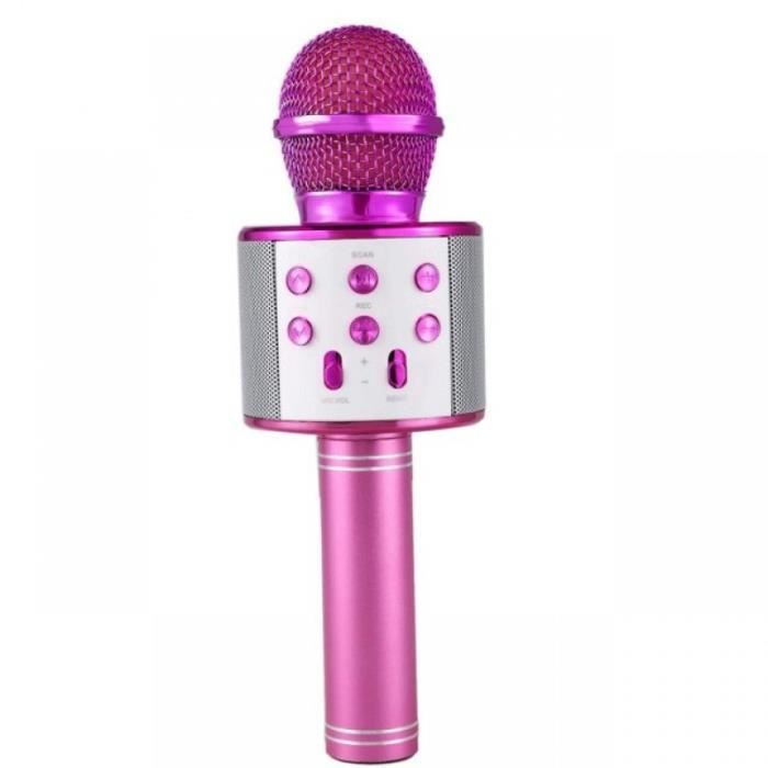 Microphone Karaoké Peppa Pig PopSing – Sans Fil, Enceinte Bluetooth, LED Rose – Rechargeable, Parfait Pour Enfants – OTL Technologies